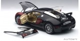 Bugatti EB 16.4 Veyron 2006 Black / Dark Red 1:18 AUTOart 70909