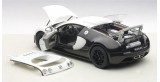 Bugatti Veyron 16.4 Super Sport Year 2012 Mat White / Carboxylic Black 1:18  AUTOart 70933