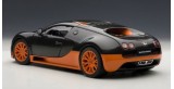 Bugatti Veyron 16.4 Sport black/orange 1:18 AUTOart 70936