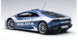 Lamborghini Huracan LP610-4 Police 2014 Blue / White 1:18 AUTOart 74609