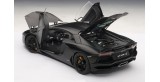Lamborghini Aventador LP700-4 Matt Black 1:18 AUTOart 74661