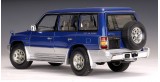Mitsubishi Pajero LWB RHD Metalic Blue 1:18 AUTOart 77101