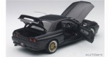 Nissan Skyline GT-R (R32) Tuned Version Frosted Black 1:18 AUTOart 77418