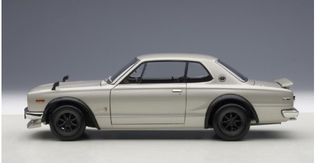 AUTOart 77441 Nissan Skyline GT-R KPGC10 Tuned Version Silver 1:18