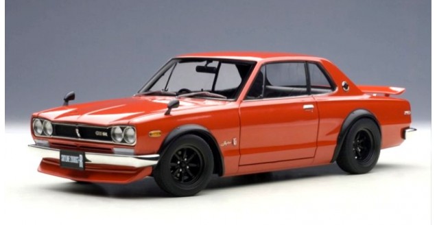 18 1/18 Nissan Skyline GT-R KPGC10 Red finished product FIRST