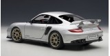 Porsche 911 (997) GT2 RS Silver 1:18 AUTOart 77961