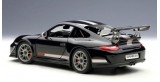 Porsche 911 (997) GT3 RS 4.0 2011 Gloss Black / Silver 1:18 AUTOart 78146