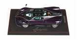 Pagani Huayra Dinastia Special China Version Purple with Case 1:18 BBR Models BBR P18126D