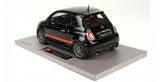 Fiat Abarth 595 2013 Black 1:18  BBR Models BLM1817C