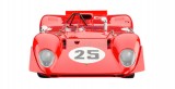 Ferrari 312p Spyder, Sebring #25 1969 Red 1:18 CMC M-095