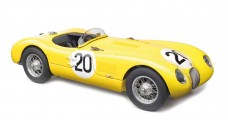 CMC Jaguar C-Type, 24H France, 1953, #20 Yellow 1:18 CMC M-194