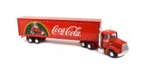 Coca-Cola Christmas Truck With Light Up Trailer 1:43  Motorcity Classics