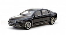 Audi A8 W12 2010 Havana Black 1:18 Kyosho 09231HBK