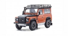 Land Rover Defender 90 Adventure Orange Metallic 1:18 Kyosho 8901P