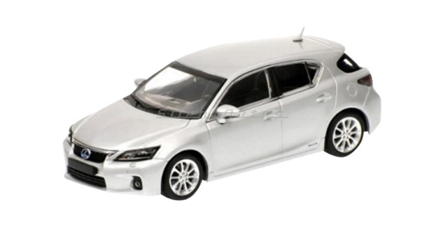 Minichamps 410166001 Lexus CT200H Silver 1:43