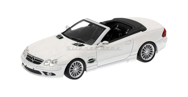 Mercedes-Benz SL55 AMG R270 White 1:43 Minichamps 400036170