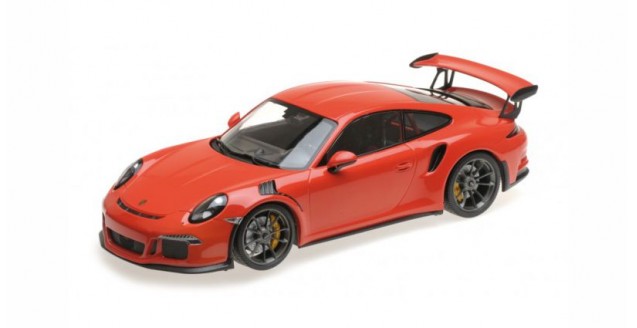 1:18 Autoart Porsche 911 gt3 rs lave Orange/Grey Wheel 2016 991 