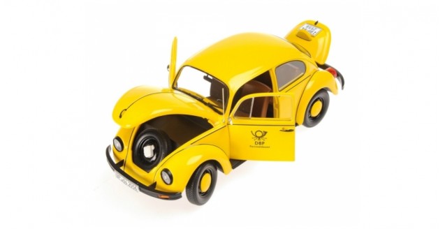 Minichamps 150057195 VW Beetle 1200 DBP 1983 Yellow 1:18