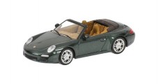 N611 IMU Porsche 911 Car Metallic Green Diecast Metal 1:160 N Scale 