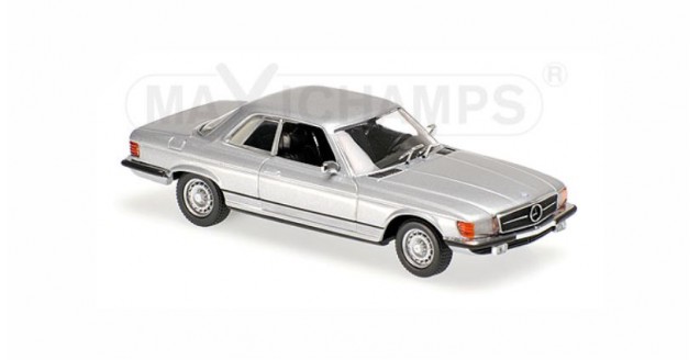 Mercedes-Benz 450 SLC R107 Year 1974 Silver 1:43 Minichamps 940033421