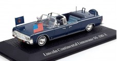 Lincoln Contintental Limousine SS-100-X US President John F. K 1963 Blue 1:43 Norev 2696601