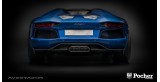 Lamborghini Aventador LP 700-4  Blue 1:8 Roadster Pocher HK103