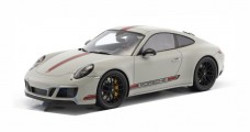 Porsche 911 (991) Carrera GTS With Showcase Grey / Red 1:18 Spark WAX02100028