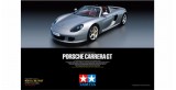 PORSCHE CARRERA GT Black Semi-Assembled Diecast Kit 1:12 Tamiya 12050