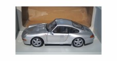 Porsche 911 Coupe 993 Silver Metallic 1:18 UT Models 27822