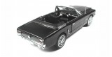 Ford Mustang Convertible Black 1:18 Welly 12519-C