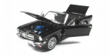 Ford Mustang Convertible Black 1:18 Welly 12519-C