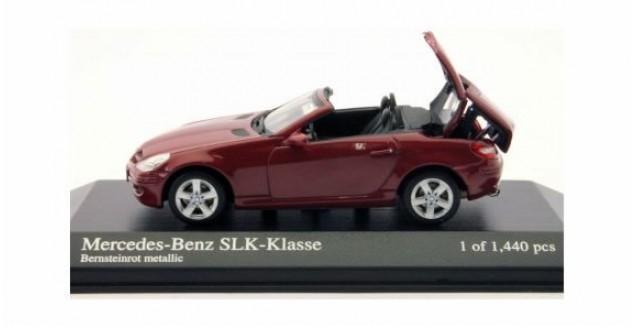 1/43 Minichamps Mercedes Benz SLK (R171) Roadster diecast (dealer version)