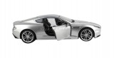 Aston Martin DBS Coupe (Open Door) Silver 1:10 RC Rastar 52200