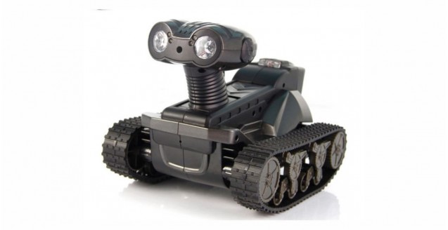 Remote control tank store with camera