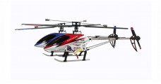 Double Horse 9104 3-Ch RC Helicopter with Gyro in Red